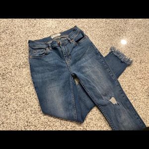 Free People Women’s Skinny Stretch Denim Jean